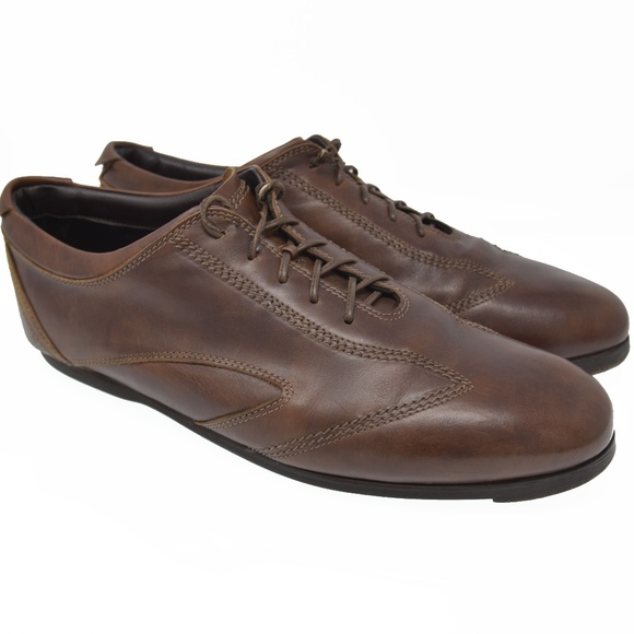 *Vtg Brooks Brothers Sz 13 Brown Leather Oxford main image 6